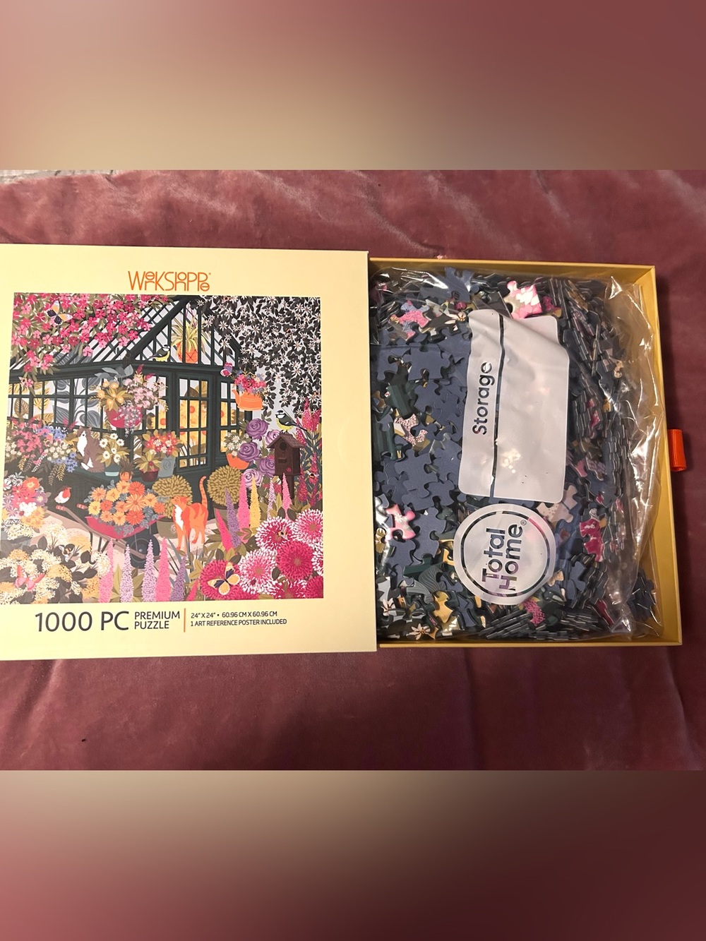 Werkshoppe Spring Greenhouse 1000 Piece Puzzle - Picture 3 of 3